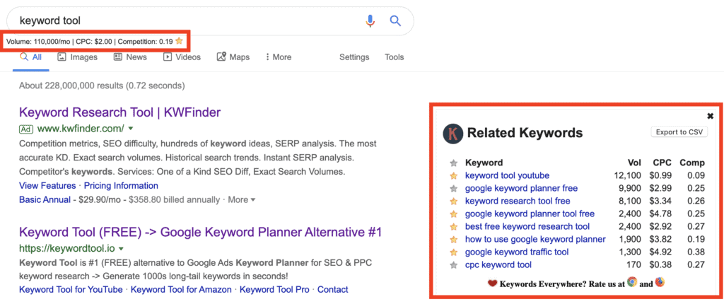 keywords-everywhere-results-page